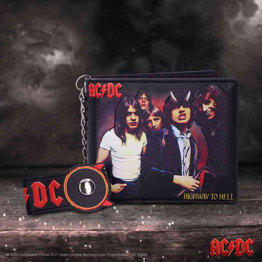 Nemesis Now AC/DC - Highway to Hell Bifold Geldbörse - Mehrfarben